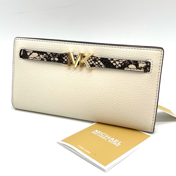 Michael Kors Reed Large Snap Bifold Wallet - Picture 3 of 7